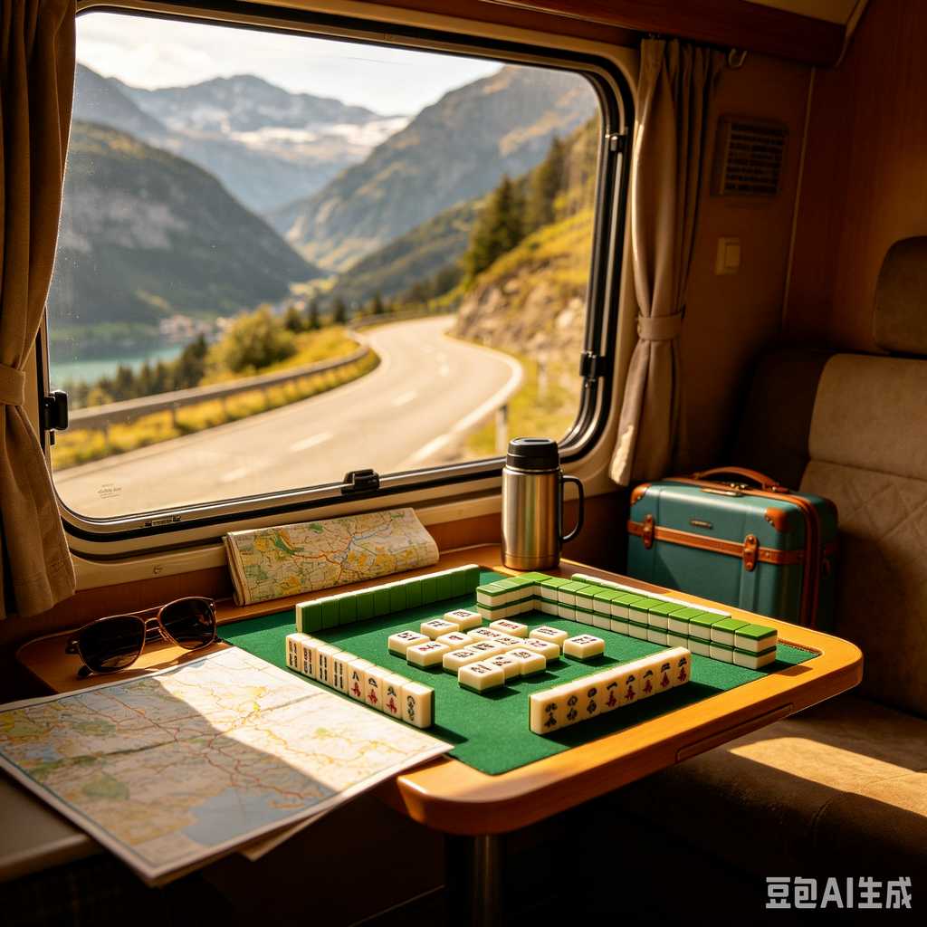 vacation mahjong set