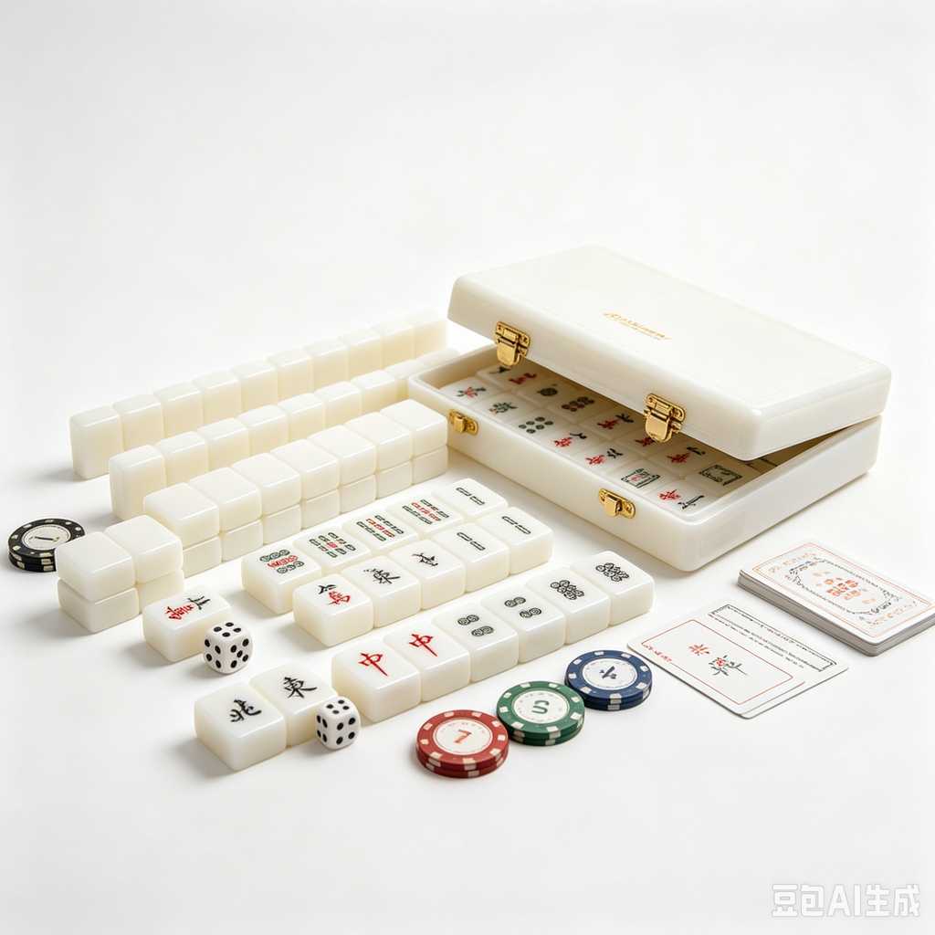 american mah jongg set with card